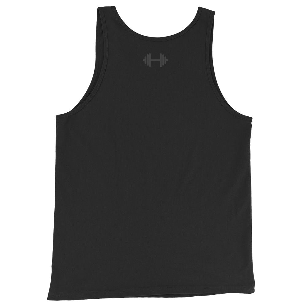 Bavarian Deadlift tank, black, back